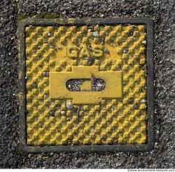 Photo Textures of Manhole Cover